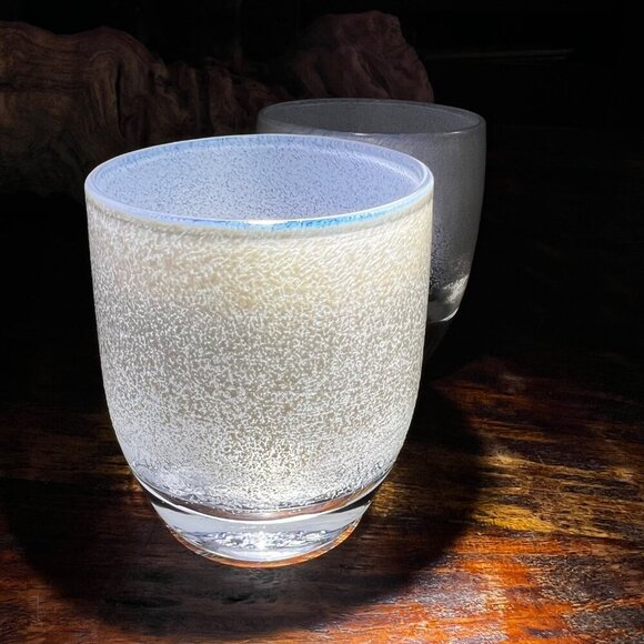 Glass Baby Snow Globe Candle Holder - Picture 1 of 11